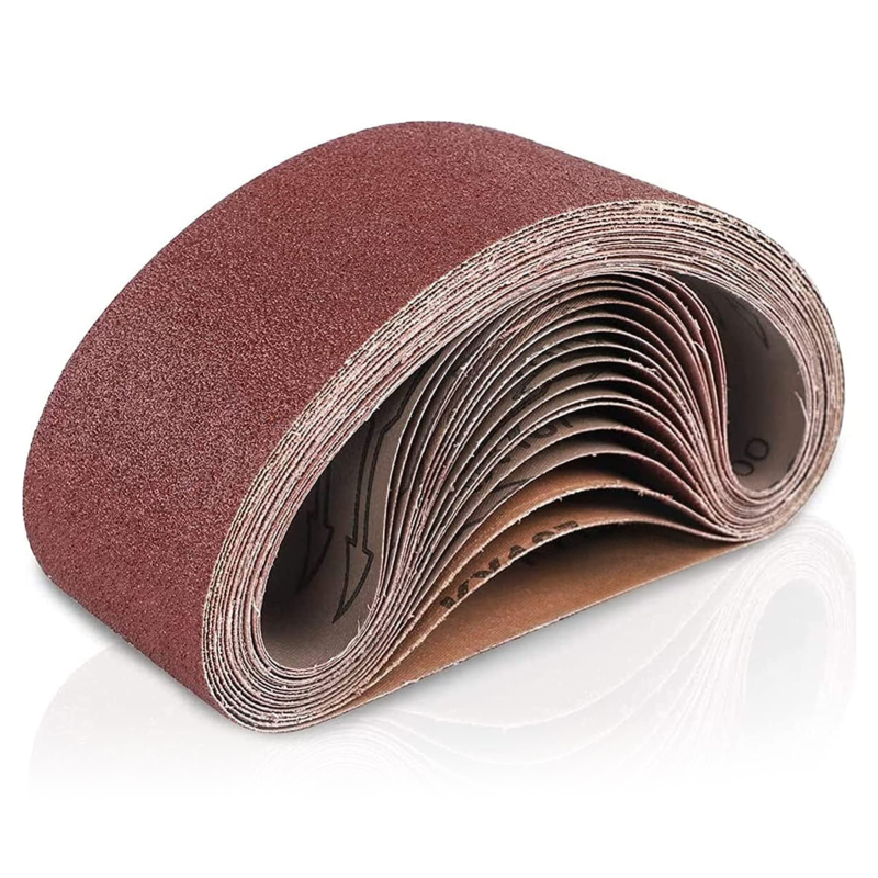 21 X 3 Zoll (533 X 76 Mm) Schleifband, Packung Mit 18 Aluminiumoxid-schleifbändern (je 3 Stück Der Körnungen 60, 80, 120, 180, 240 Und 400) Für Bandschleifer