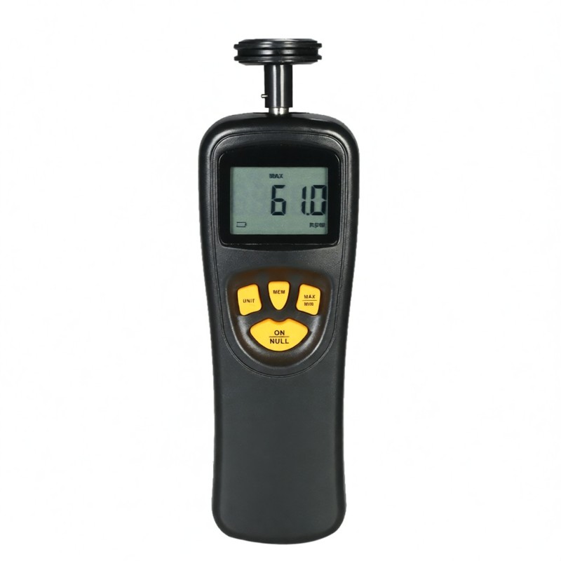 Tragbarer Digitaler Drehzahlmesser Mit Intelligentem Sensor Und Lcd-bildschirm, Erweiterter Messbereich Von 0,5 Bis 19.999 U/min.