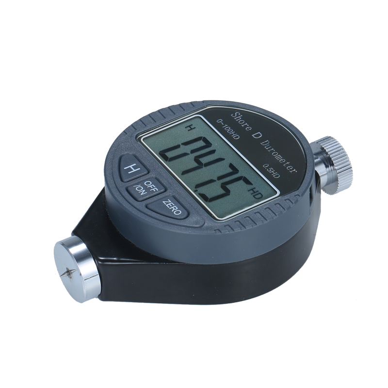 Tragbares Shore D 0-100hd Härteprüfgerät, Digitales Durometer Mit Großem Lcd-bildschirm Für Gummireifen Und Kunststoffbodenbeläge.