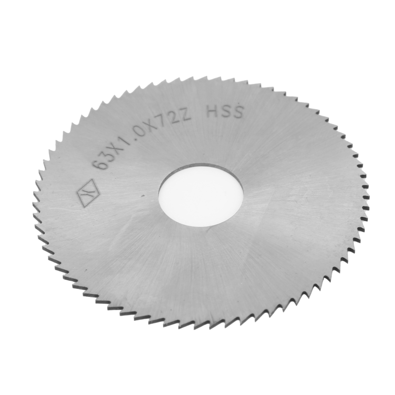 Trennscheibe Für Kreissägeblätter, Aus Schnellarbeitsstahl Mit 72 Zähnen, Zubehör 63 X 1 X 16 Mm