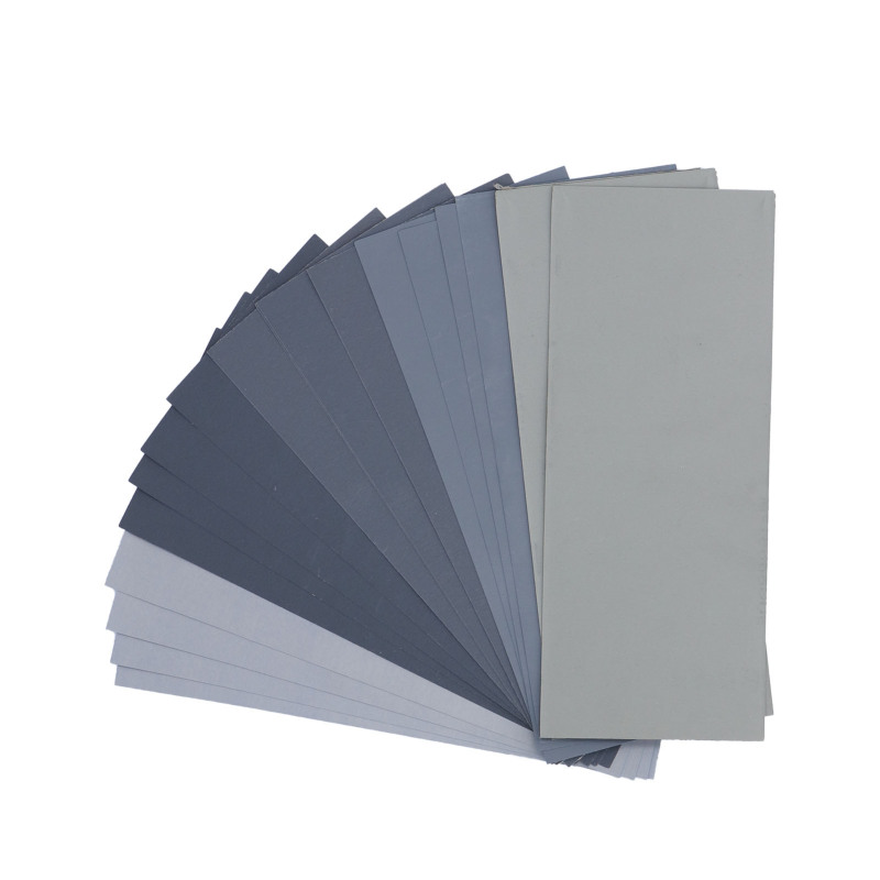 Set Mit 20 Blatt Schleifpapier Für Trocken- Und Nassschleifen, Körnung 1000 Bis 7000, Wasserfest.