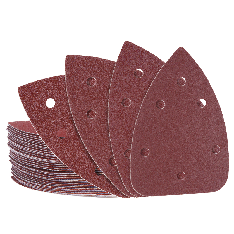 Präzisionsschleifpapier-set, 40 Blatt Schleifpapier 140 X 100 Mm, 6 Löcher