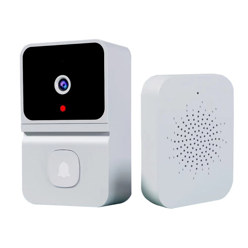 Kabellose, Smarte Video-türklingel Mit Hd-kamera, Pir-bewegungsmelder, Infrarot-alarm Und Wlan-gegensprechanlage Für Haus Oder Wohnung