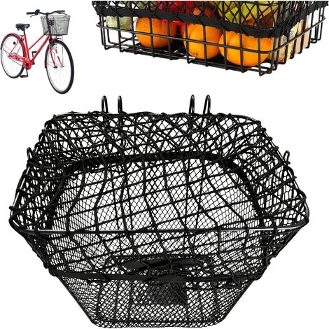 Elastisches Netz Für Fahrradkörbe - Klemmnetz Für Gepäckträger - Universelles Sicherheitsnetz Für Motorradkörbe