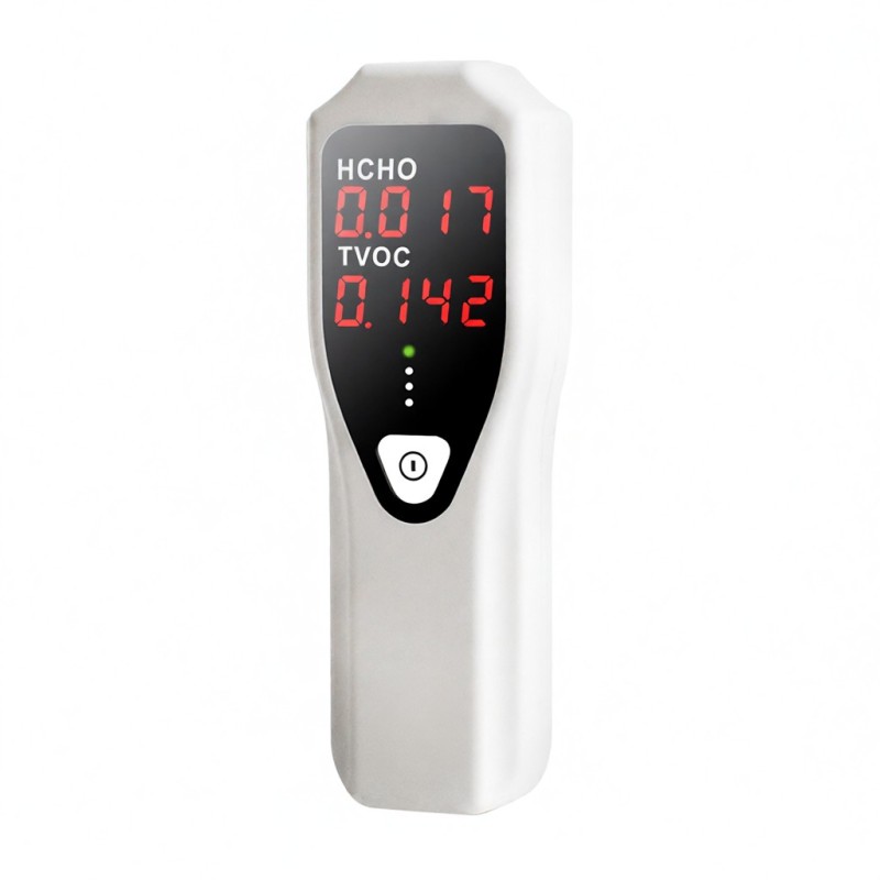 Tragbarer Formaldehyd-detektor Von Noyafa, Raumluftqualitätsmonitor Für Hcho Und Tvocs Mit Akustischem Alarm Und Led-anzeige Für Hauslüftungssysteme