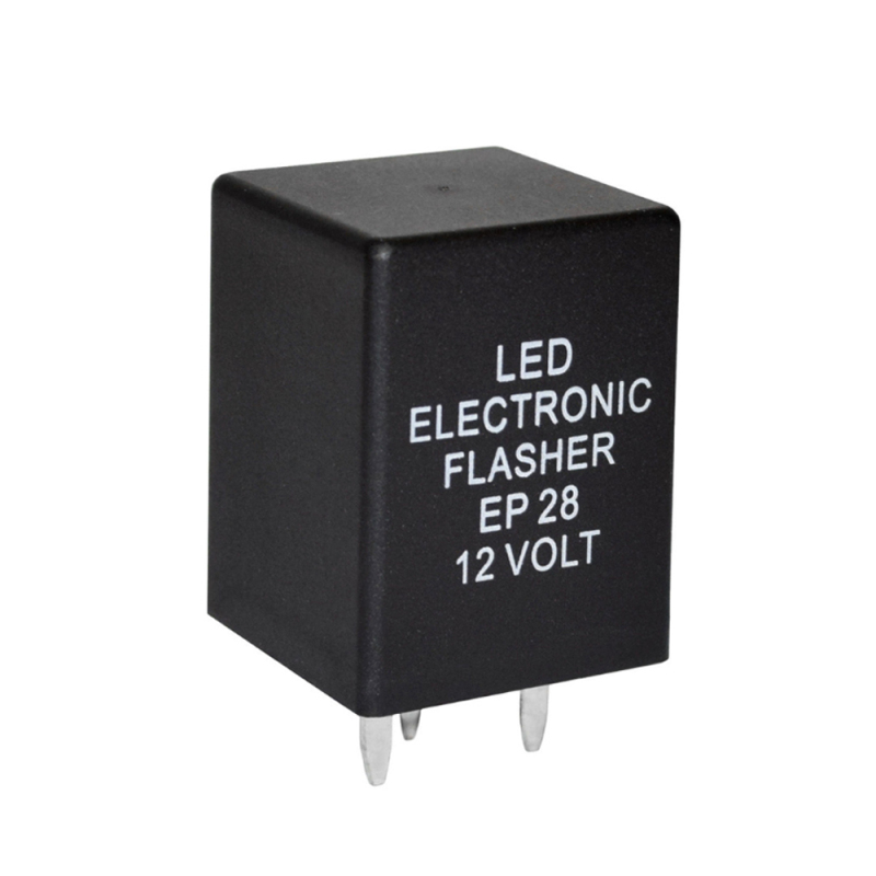 Ep28 3-poliges Elektronisches Led-blinkerrelais: Löst Das Problem Des Schnellen Blinkens Der Blinkerbirnen.