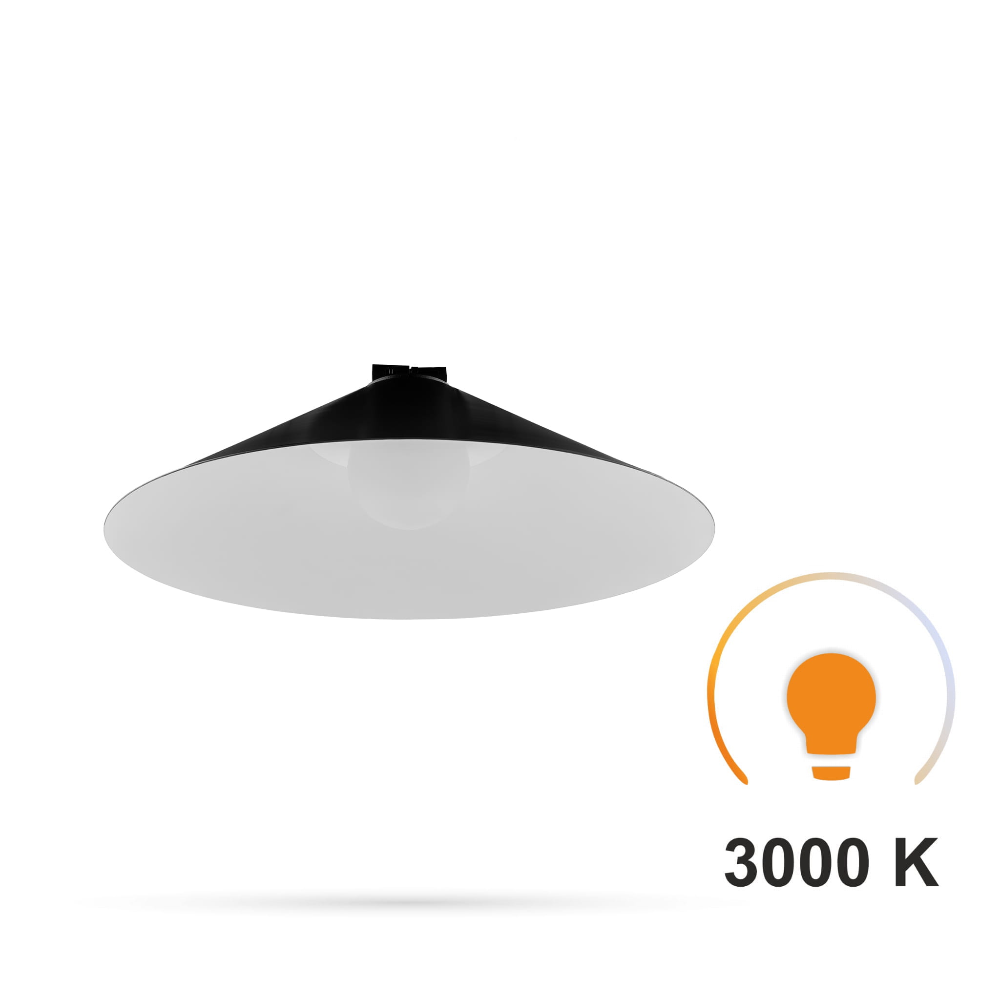 Kegellampe 18w D330-16 Für Fiberflex-gurtschienen 24vdc 3cct 3000k