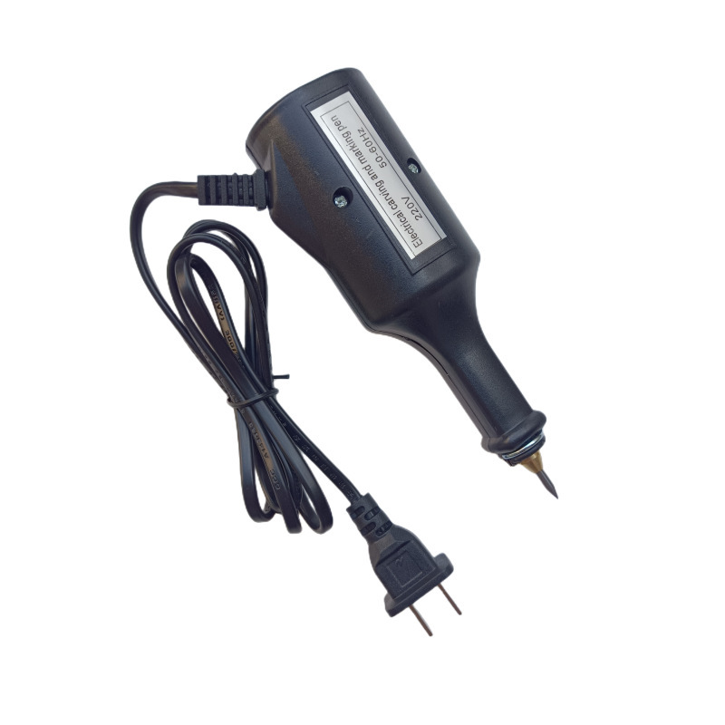 Elektrischer Metallgravierstift, Kleiner Gravierstift, Miniatur-graviermaschine Für Jadewurzel-schnitzerei, Graviermesser, Werkzeuge (5-gang-flachstecker)