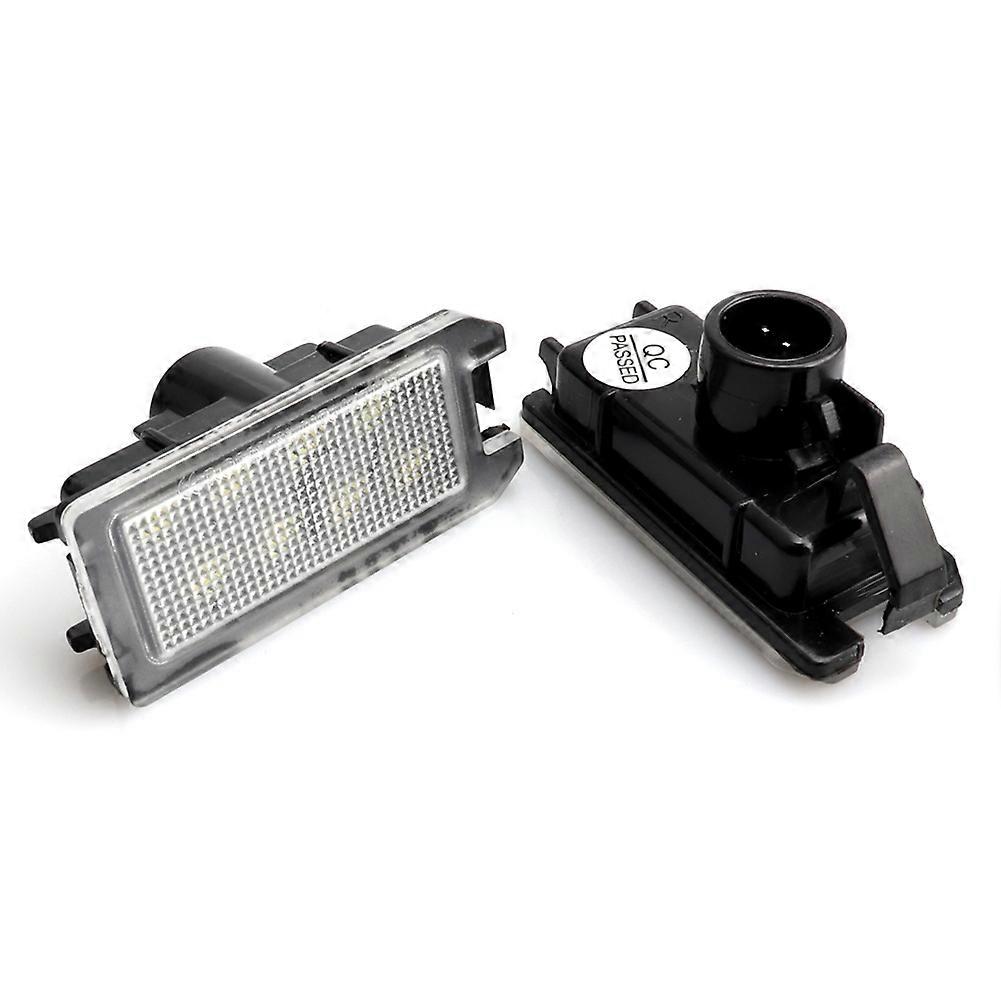 2er-pack Led-kennzeichenbeleuchtung Für Jeep Grand Cherokee, Compass, Patriot, Dodge Viper (2014–2017) Und Fiat 500