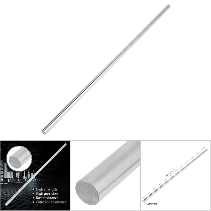 1 Stahlkugellager Für Zylindrische Linearführung, 12 Mm Durchmesser, Gerader Runder Schaft (500 Mm)