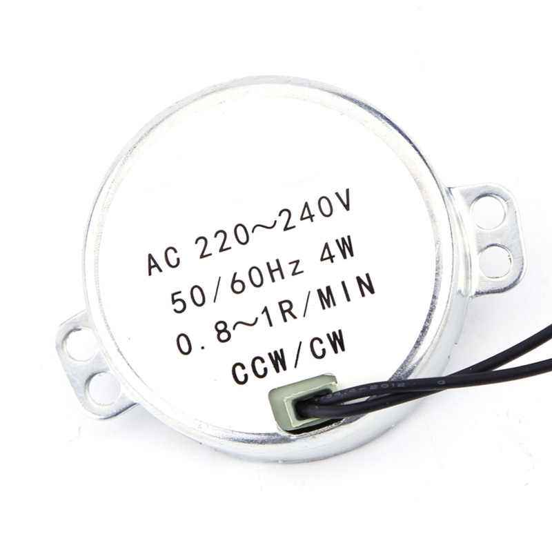 Synchrongetriebemotor 220-240 V Ac 4 W Cw/ccw (2,5-3 U/min)