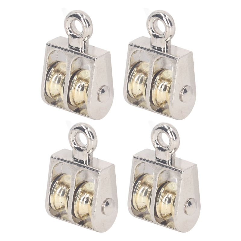 4-teilige Doppelrolle, 100 Kg (220 Lbs), Zinklegierungslager, Zum Heben Von Kranen.
