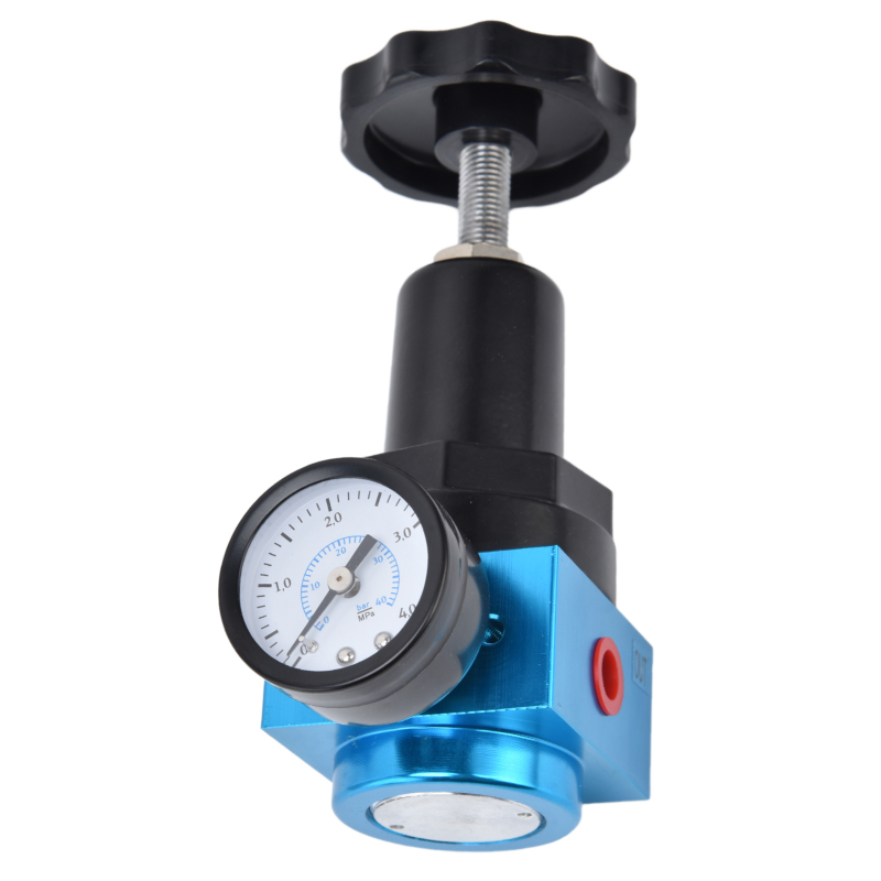 Miniatur-pneumatik-druckregler, Druckminderer, Regeldruckmanometer, Qtyh-15 G1/2