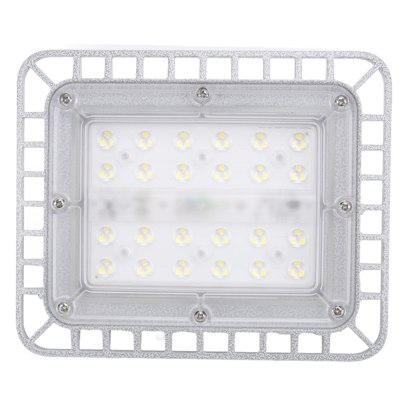 Explosionsgeschützte Led-lampe, 50 W, 5500 Lm, 5000 K, Hohe Helligkeit, Wasserdicht (ip65), Gehäuse Aus Aluminiumdruckguss, 220 V