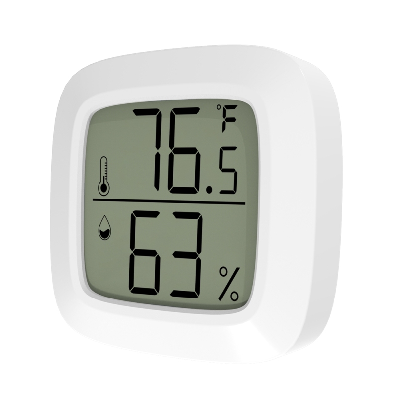 Digitales Mini-thermometer-hygrometer Für Den Innenbereich, Präzise Temperatur- Und Feuchtigkeitsanzeige Für Zuhause, Büro, Kinderzimmer Oder Gewächshaus.