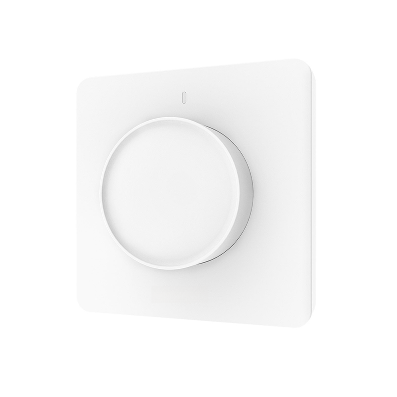 Edm-1waa-eu Tuya Drehbarer Wlan-dimmerschalter Mit Timer, Sprachsteuerung Und App-kompatibilität Mit Google Home