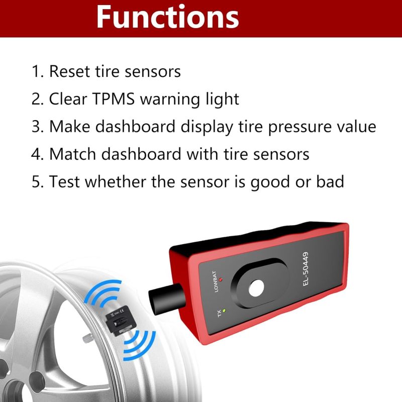 El-50449 Tpms-aktivierungstool Für Ford: Reifendruck-reset Und Reifendruckerkennung
