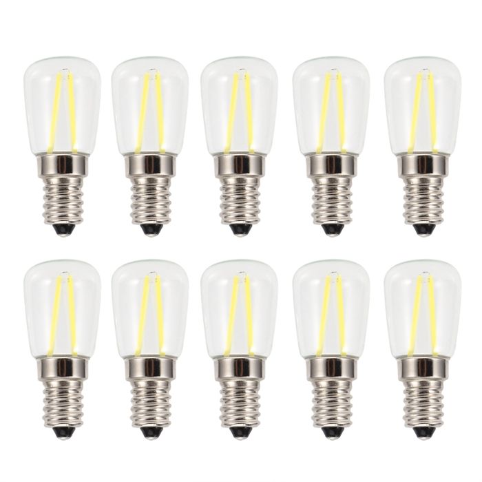 10 Dimmbare Mini-led-lampen Mit E14-fassung (1,5 W, 110 V Wechselstrom), Geeignet Für Pendelleuchten, Wandleuchten Und Wohnraumbeleuchtung.