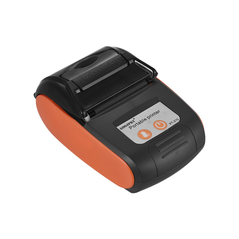 Goojprt Pt-210 Tragbarer Thermodrucker, 58-mm-belegdrucker Für Einzelhandel, Gastronomie, Fabriken Und Logistik