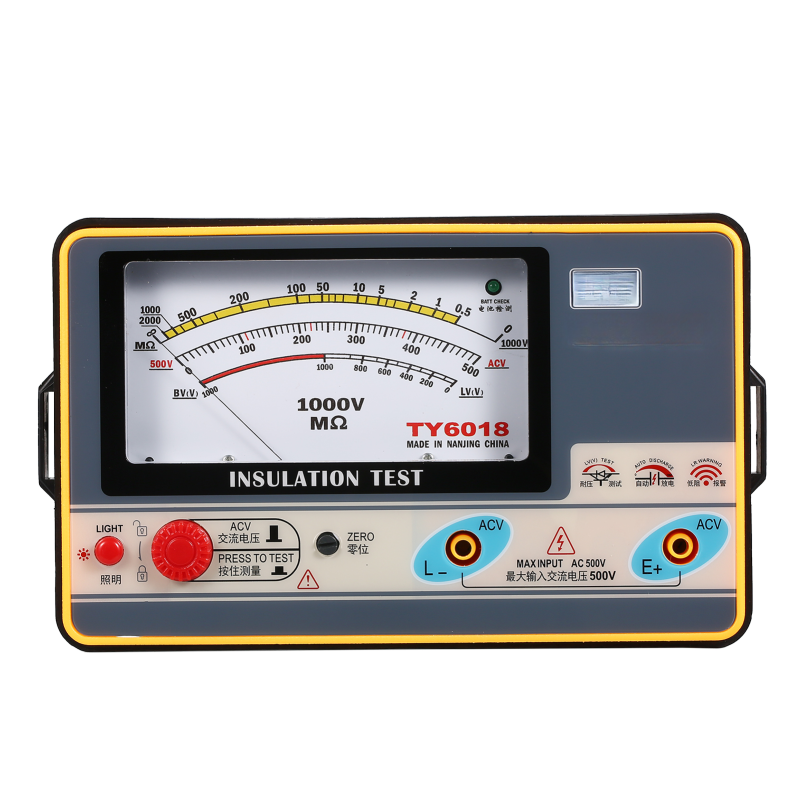 Hochpräzises Tragbares Digitales Megohmmeter (0-2000 Mω, 1000 V)