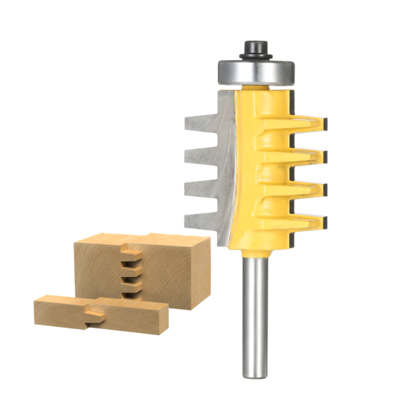 Wendezapfenfräser Mit 6,35 Mm (1/4") Schaft Für Holzbearbeitung, Elektrowerkzeug, Holzmeißel