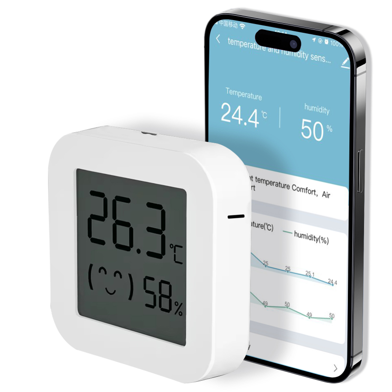 Hochpräzises Digitales Thermometer-hygrometer Für Den Innenbereich Mit Bluetooth-temperatur- Und Feuchtigkeitsanzeige Für Zuhause, Büro, Kinderzimmer Oder Gewächshaus.