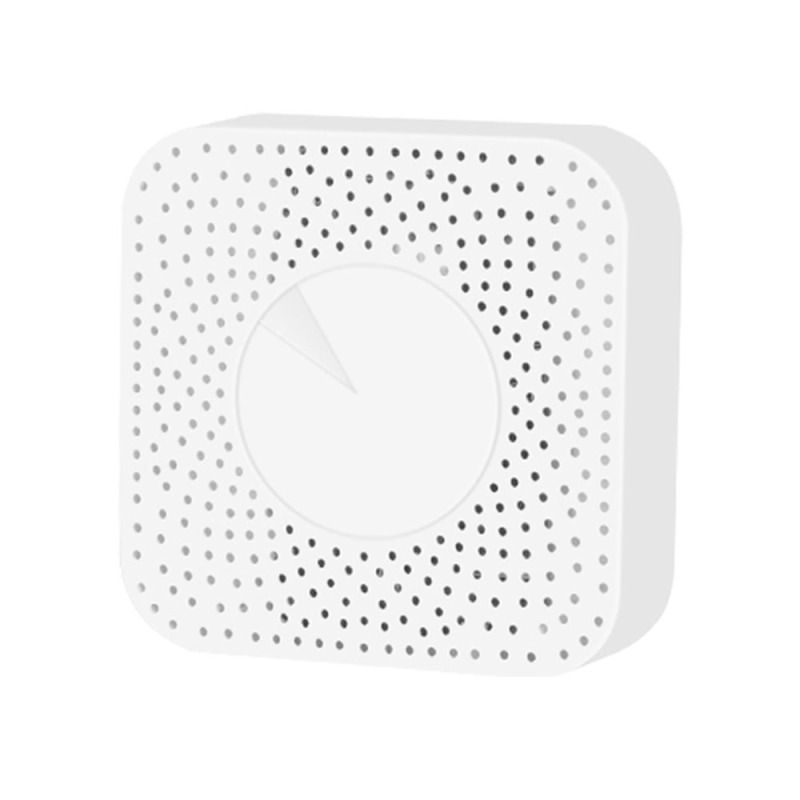 Tuya Zigbee Intelligenter Luftreiniger 6-in-1: Pm2.5/formaldehyd/tvoc/co2/temperatur/luftfeuchtigkeit Luftqualitätsmonitor Für Zuhause Und Büro