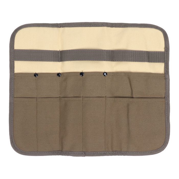Aufbewahrungstasche Für Küchenutensilien, Tragbare Hänge-bestecktasche Aus Canvas, Geeignet Für Camping Im Freien.