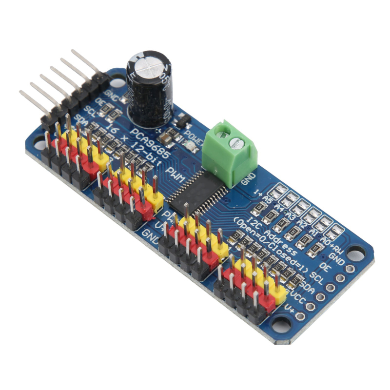 16-kanal-pwm-servomotor-steuermodul, I2c-schnittstelle, Pca9685 Für Roboter