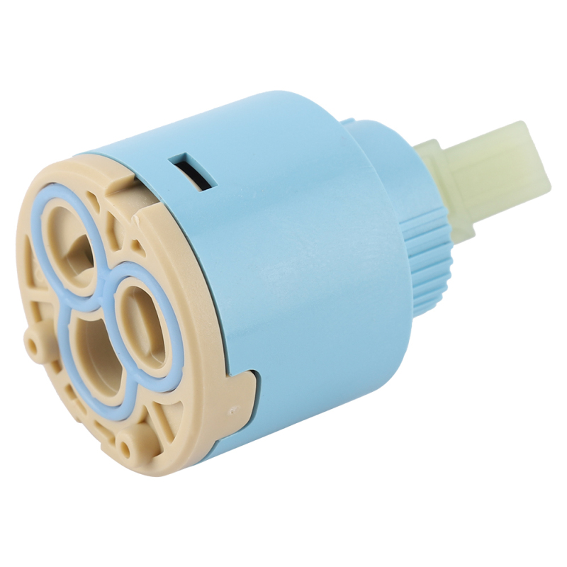 40-mm-keramikkartuschen-wassermischbatterie, Interne Steuerung, Blaues Abs-ventil, Praktisch