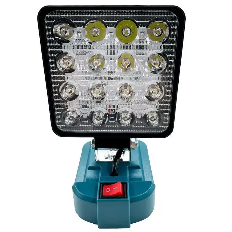 Multifunktionale Li-ionen-led-arbeitsleuchte Für Nachtangeln, Camping Und Autoreparaturen. Kompatibel Mit Makita-akkus. 【nur Gerät, Akku Nicht Enthalten】