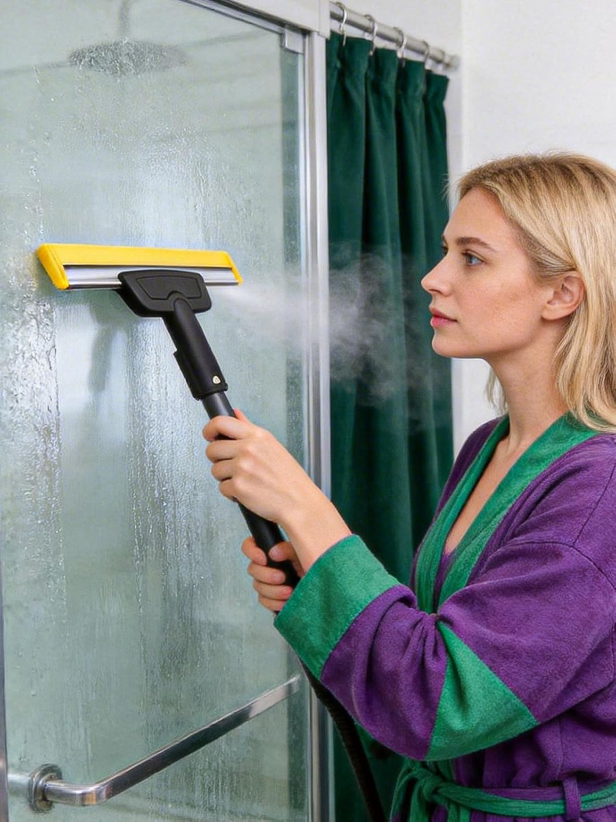 Kärcher Dampfreiniger-ersatzteile Mit Mikrofasertuch, Fensterdichtungswerkzeug, Zubehör Für Kärcher Sc1/sc2/sc3/sc4/sc5/ctk10/20, Zur Reinigung Von Glas, Fenstern Und Spiegeln
