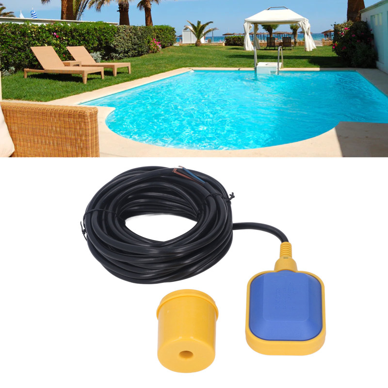 Schwimmerförmiger Flüssigkeitsstandsensor Für Wassertankpumpen, 12 M Kabel