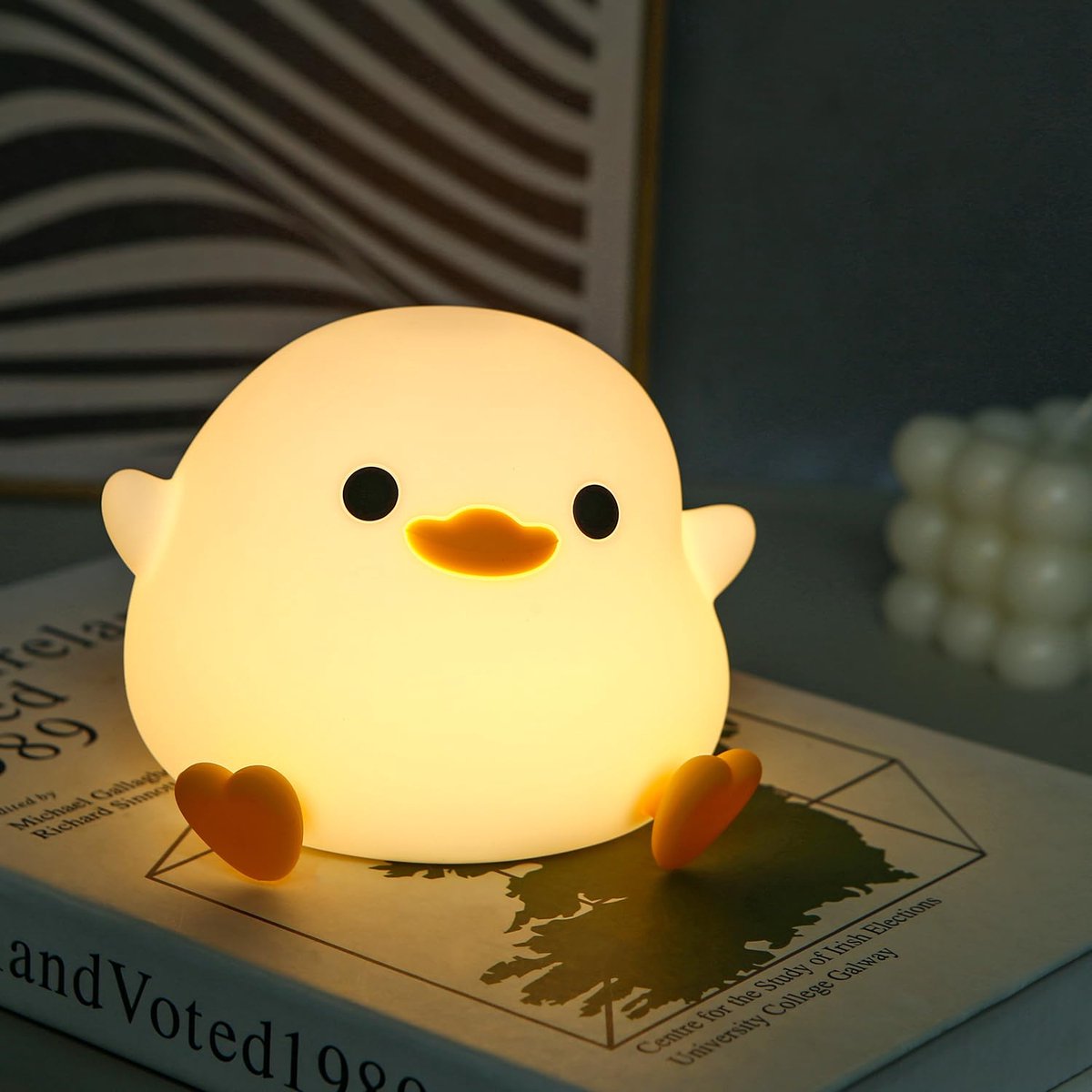 Led-nachtlicht Für Kinder, Silikon-enten-nachttischlampe Mit Dimmer Und Timer, Led-nachtlicht Mit Stromanschluss, Zimmerdekoration, Geburtstagsgeschenk Für Kinder, Babys, Frauen, Mädchen Und Jungen