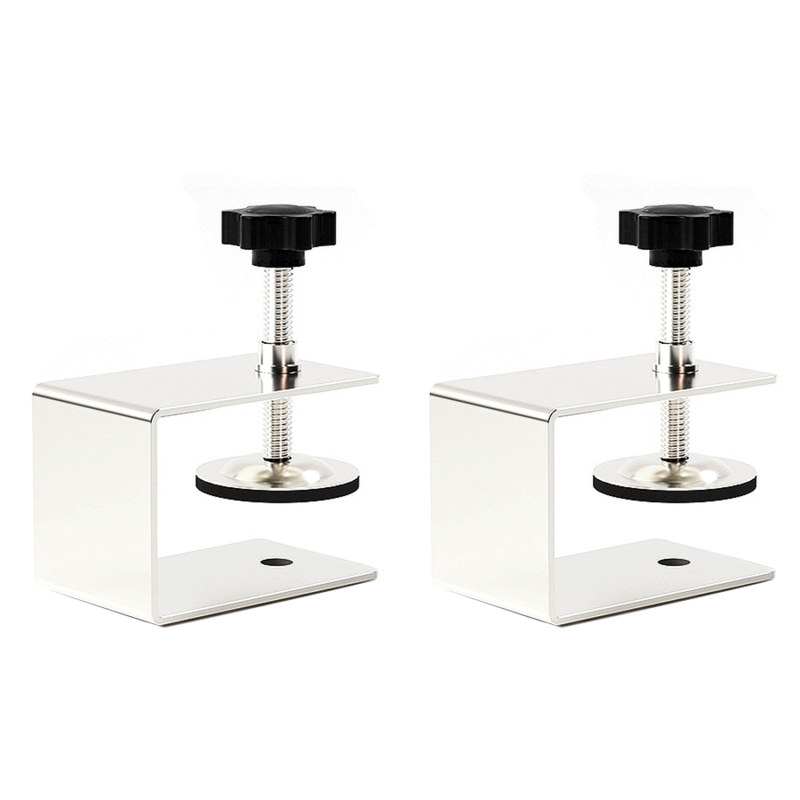 Set Mit 2 Schubladenbefestigungsclips, Tragbare Befestigungsclips, Schubladenfrontbefestigung, Einfaches Installationssystem Mit Verstellbarem Adapterset Und Befestigungsclips.