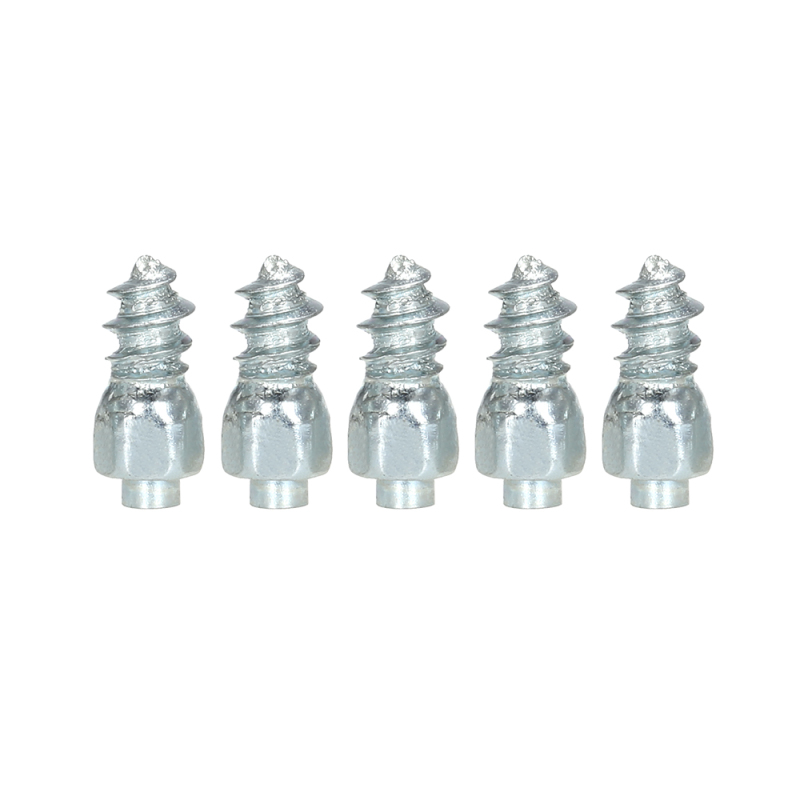 Packung Mit 100 Antirutschspikes Für Winterreifen (schnee Und Eis) Mit 9 Mm Länge Für Autos Und Motorräder.