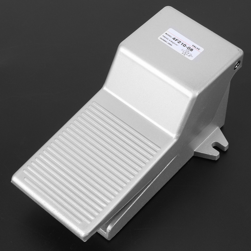 Pneumatisches Fußpedal Mit 2 Positionen Und 5 Richtungen, Robustes Aluminiumpedal, Direktwirkende Funktion