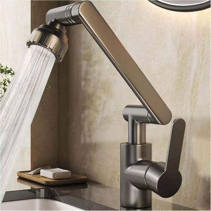 Flexible Küchenarmatur – Edelstahl 304 – 1080°-drehung – Zwei Wasserstrahlmodi