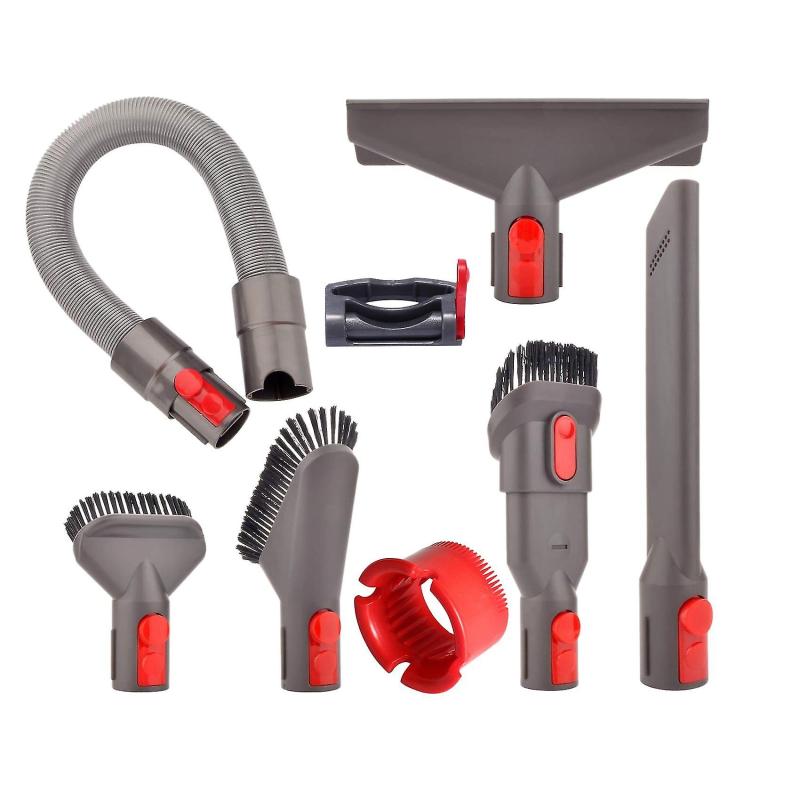 8-teiliges Zubehörset Für Dyson V15, V11, V10, V7 Und V8, Grau