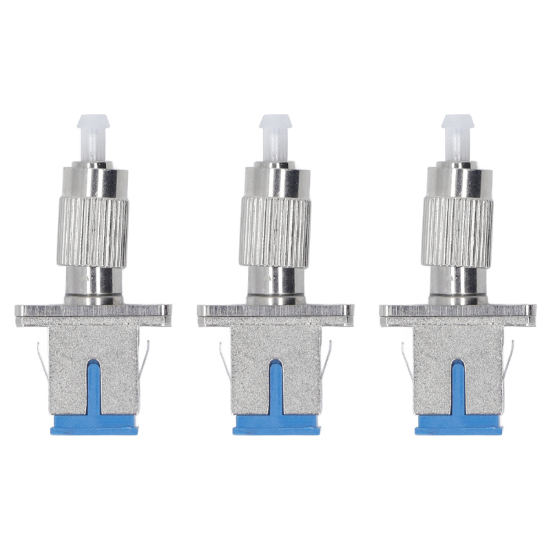 Satz Mit 3 Fc-stecker Auf Sc-buchse Glasfaser-konverteradapter Für Visuelle Fehlerortung