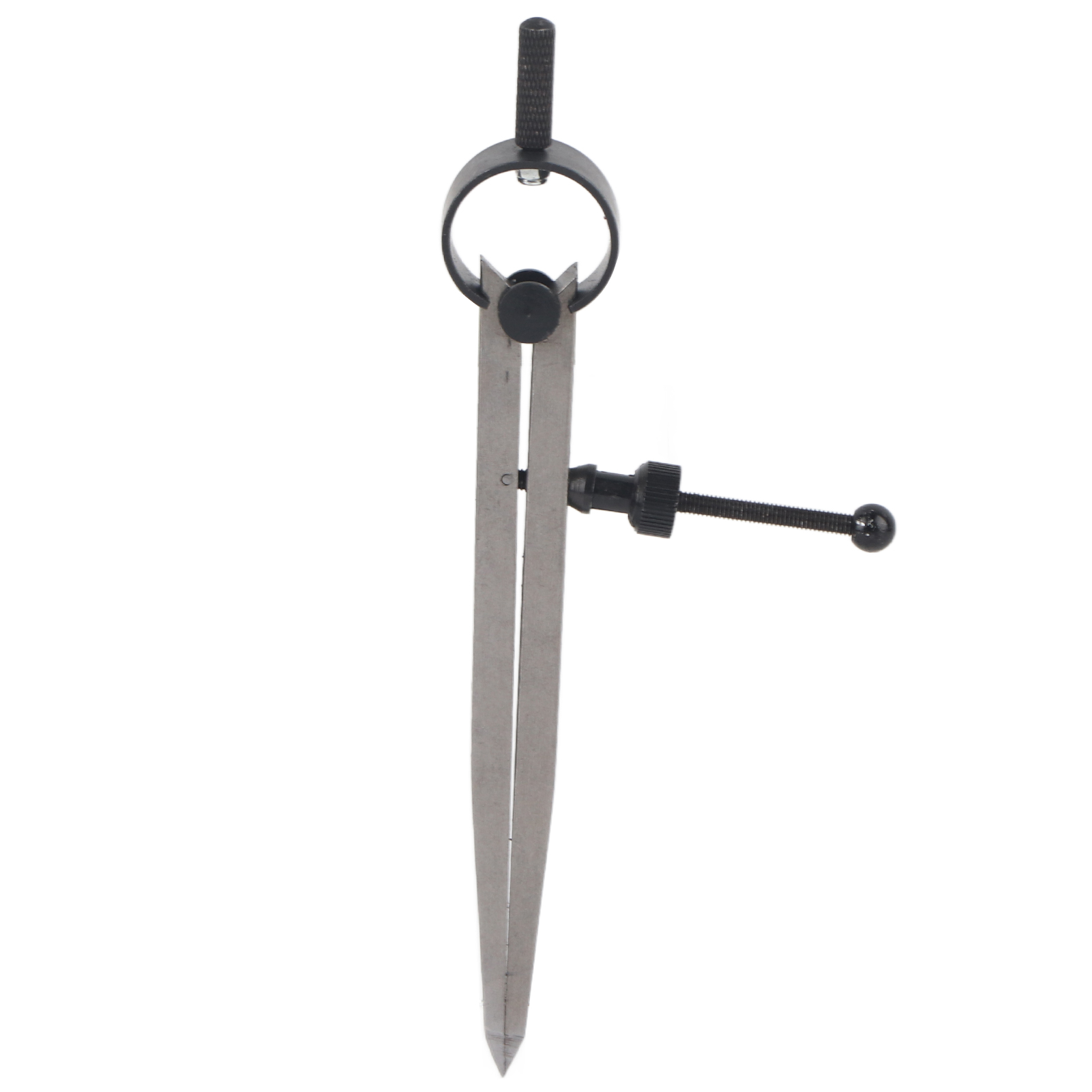 Verstellbarer Flügelzirkel Mit Federmutter Zum Durchzeichnen Und Markieren Von Leder, 125 Mm