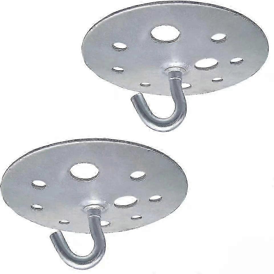 Runder Deckenhaken Aus Metall, 90 Mm, Robust, Für Kronleuchter Geeignet, 2 Stück