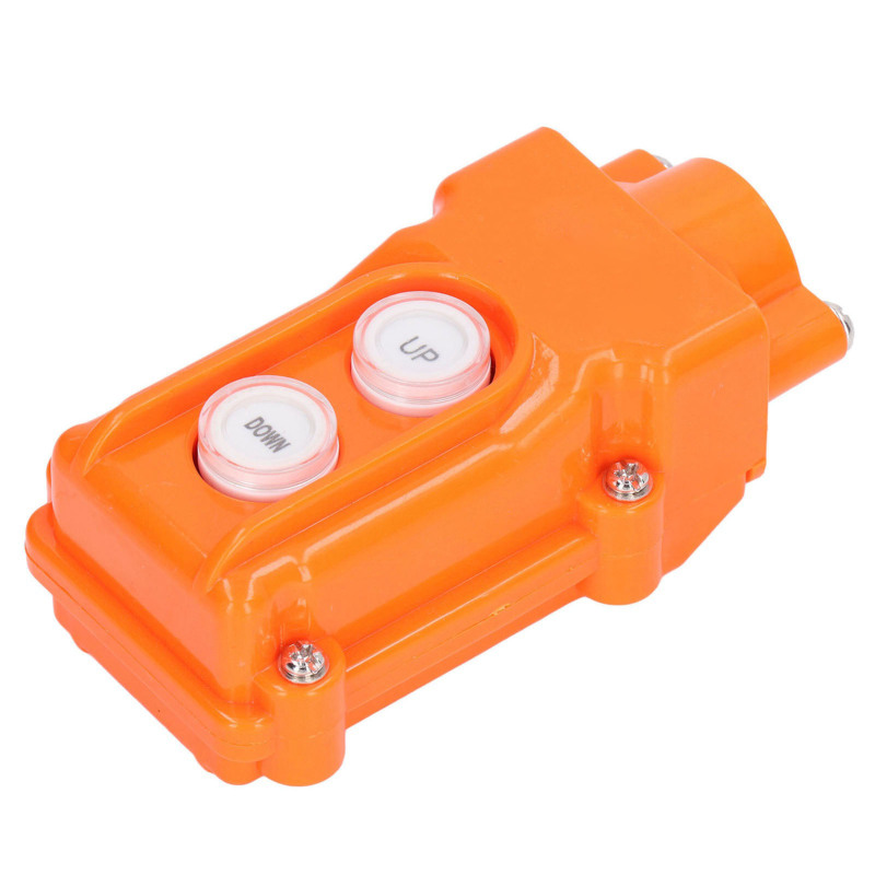 Hängender Steuerkasten Aus Kunststoff Für Krane, Drucktaster, Hubsteuerung (auf/ab), Mit Anschlussmuffe, 220 V/500 V