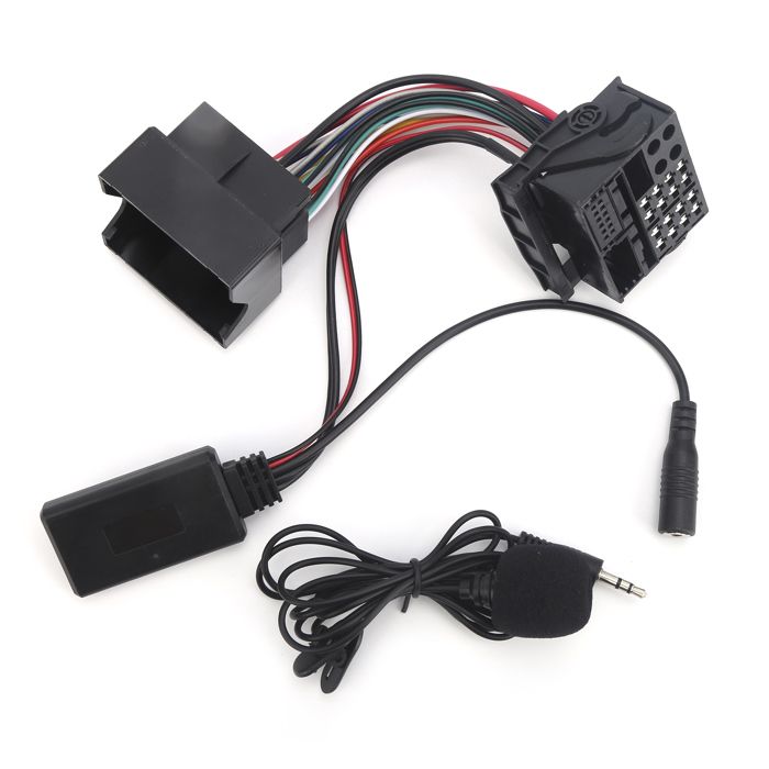 12-poliger Bluetooth 5.0 Aux-audioadapter Mit Mikrofon, 59,1-zoll-kabel, Geeignet Für Opel Cd30, Cdc40 Und Cd70.