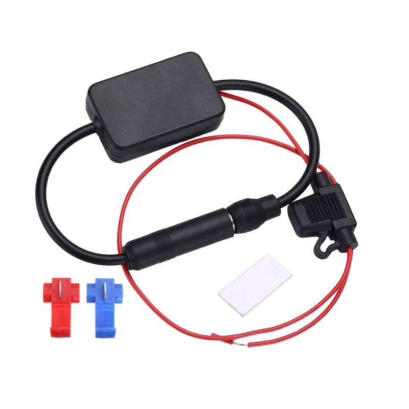 12v Fm-antennensignalverstärker Für Autoradios – Elektronisches Autozubehör