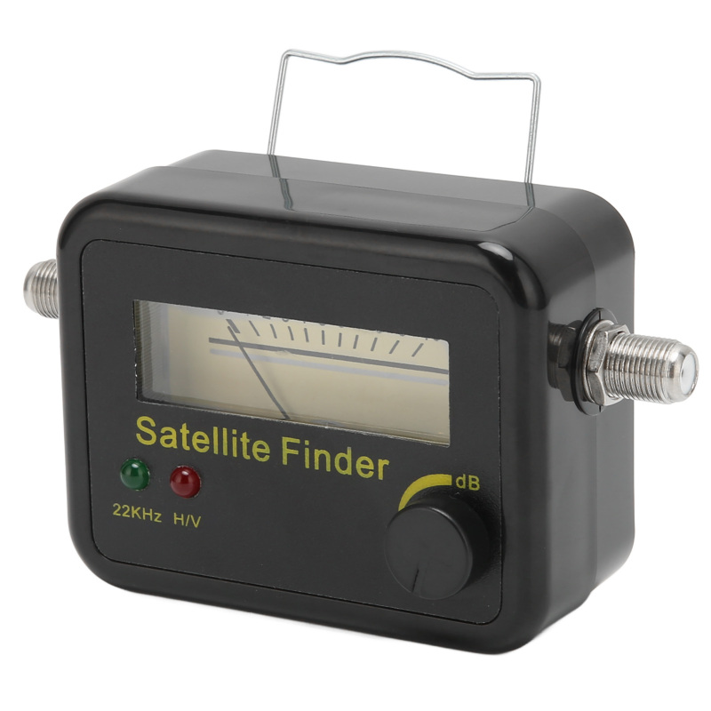 Professioneller, Empfindlicher Und Kompakter Satellitensignaldetektor Mit Tv-antennensignalstärkeanzeige Und Lcd-bildschirm.