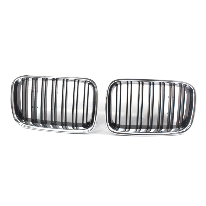 Ersatz-frontgrill In Hochglanzschwarz Für Bmw E36 318is 325i M3 Coupé 1992-1997