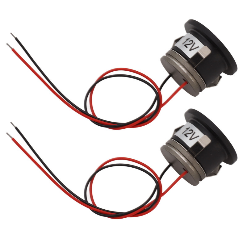 Set Mit 2 Mini-led-einbaustrahlern, 15° Abstrahlwinkel, 1 W, 80 Lm, Für Schmuckvitrinen, 12 V Dc