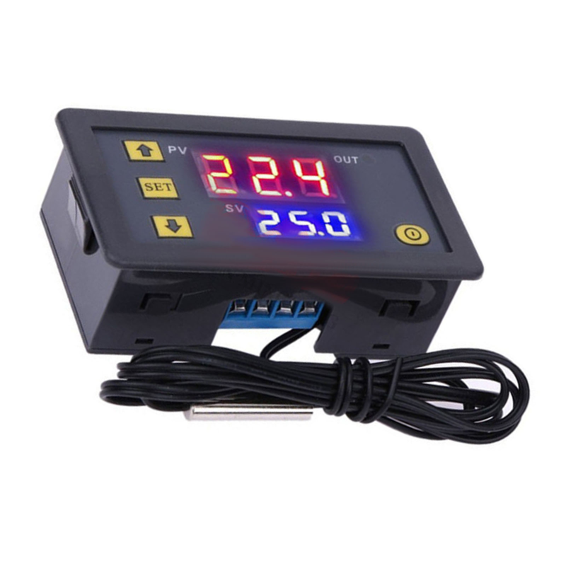 Temperaturregelmodul Mit Wasserdichter Sonde, Hochpräziser Digitalanzeige, Thermostat -50-110 °c, 12 V
