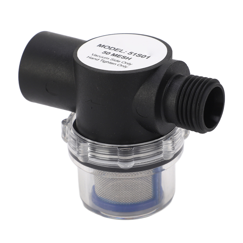 Inline-filter Mit 1/2"-14 Innengewinde, 50-mesh-sieb, Kunststoffkonstruktion, Wasserfilter Für Rohre